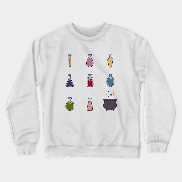 Magic Potions Crewneck Sweatshirt by SRSigs